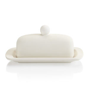Single Butter Dish with Handle