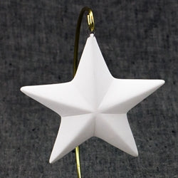3D Faceted Star Ornament