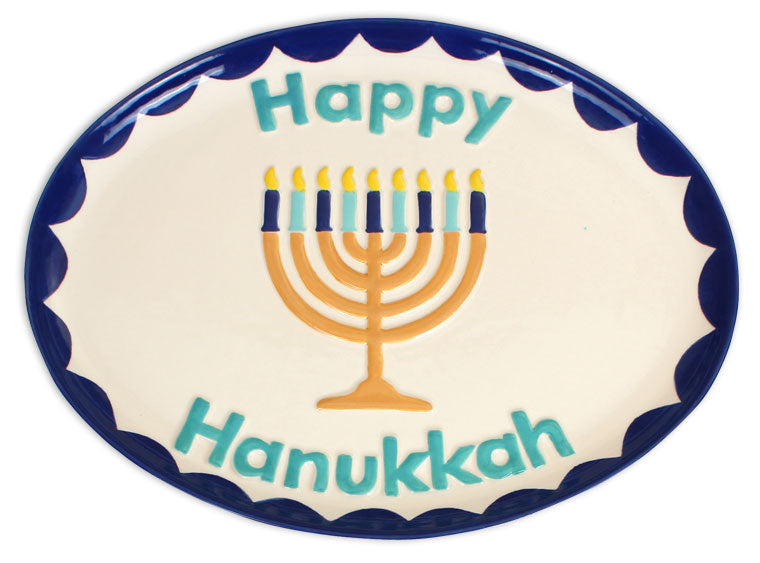 Happy Hannukah Platter