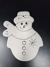 Load image into Gallery viewer, Frosty Ornament Snowman
