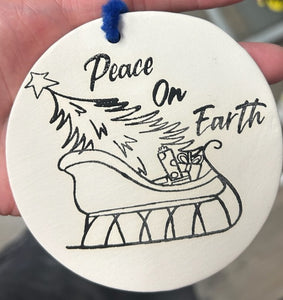 Peace On Earth Ornament