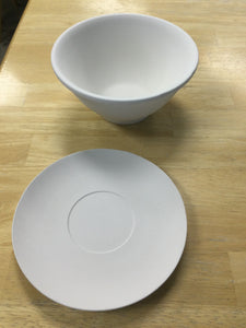 Bowl w/ plate