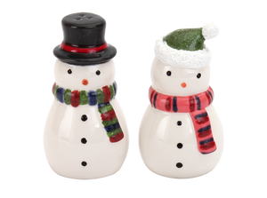 Snowmen Salt and Pepper Shakers Set