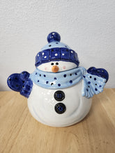 Load image into Gallery viewer, Snowman Cookie Jar
