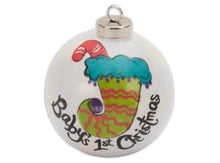 Load image into Gallery viewer, 3&quot; Silver Cap Ball Ornament
