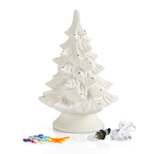 Load image into Gallery viewer, Christmas Tree with Base and Light Kit - 14 inch
