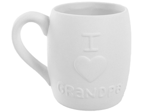 I Heart Grandpa Mug