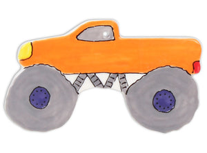 Hand Detailed Monster Truck Party Ornament