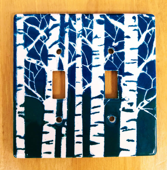 Double Light Switch Plate