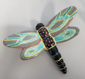 Flying Dragonfly Plaque
