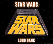 Load image into Gallery viewer, Star Wars Logo Bank

