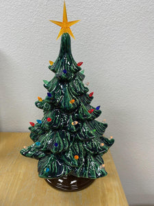 Christmas Tree with Base and Light Kit - 14 inch