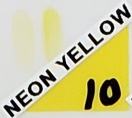 Neon Yellow Pottery Glaze 10