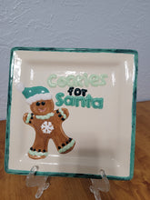 Load image into Gallery viewer, Cookies for Santa Plate
