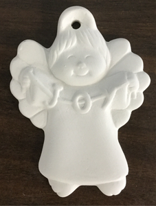 Angel Ornament with Joy